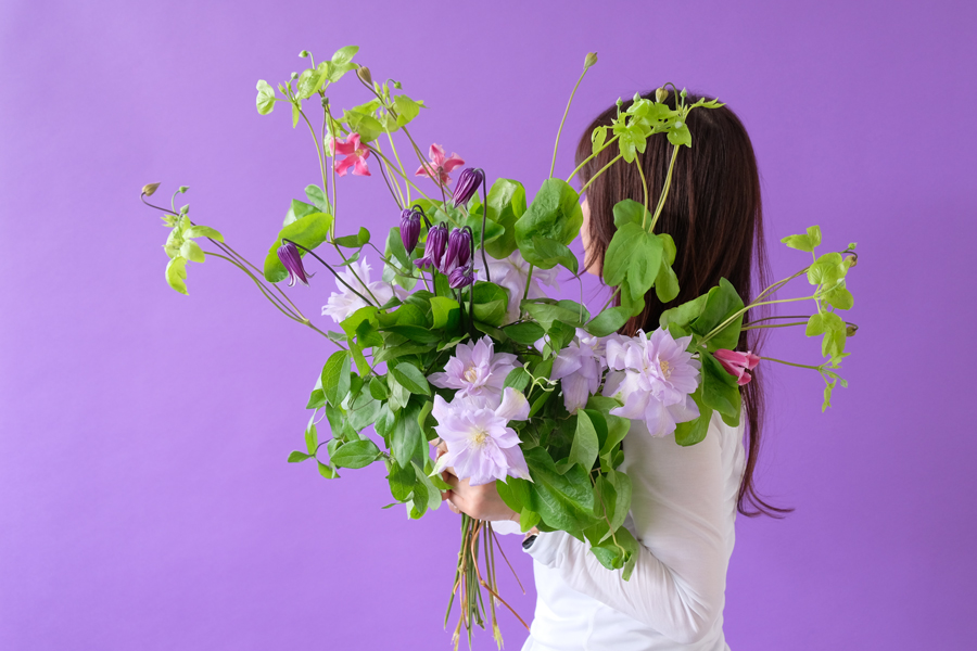 第三十七話　芒種の花あしらい「クレマチス」　